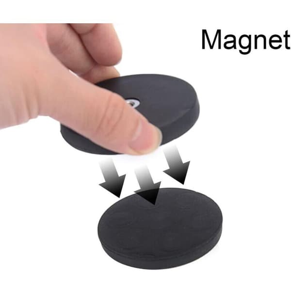 Magnetfäste för LED-ljusramp. Stark magnetisk sugkoppsbas för takmontering av LED-ljusramper och terrängbelysning.