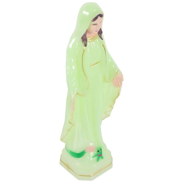 Jomfru Maria Statue Jomfru Maria Figur Madonna Katolsk Plast Håndværk Jomfru Maria Figur
