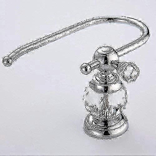 Crystal Series Toiletpapirholder i Messing, Poleret Krom g20241738324