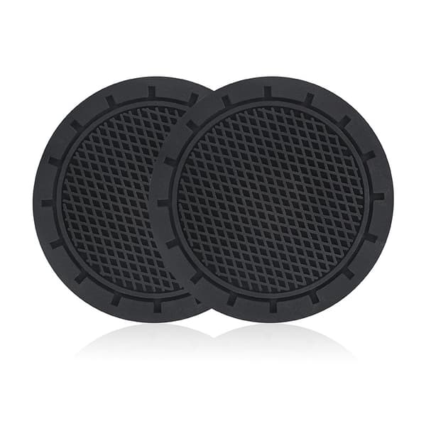 2 universelle bilkopholdere i silikone (7 cm, sort), reservedele
