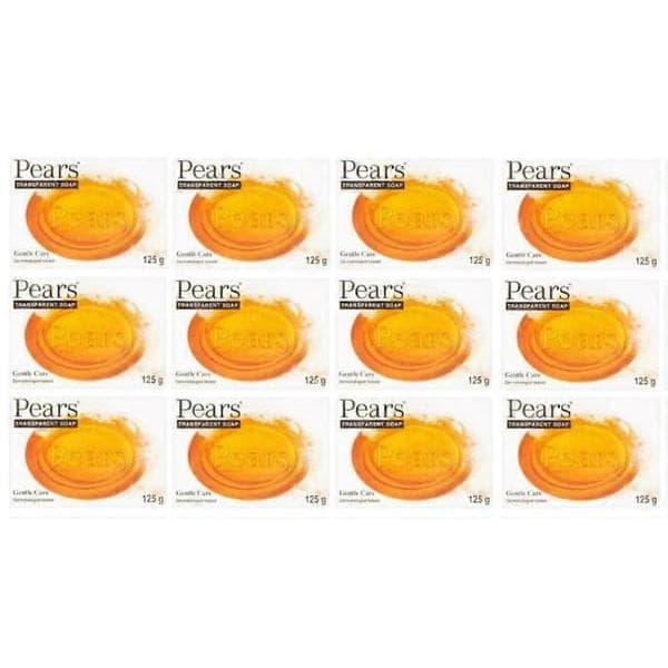 12 X Gentle Care Transparent Sæbe 125g
