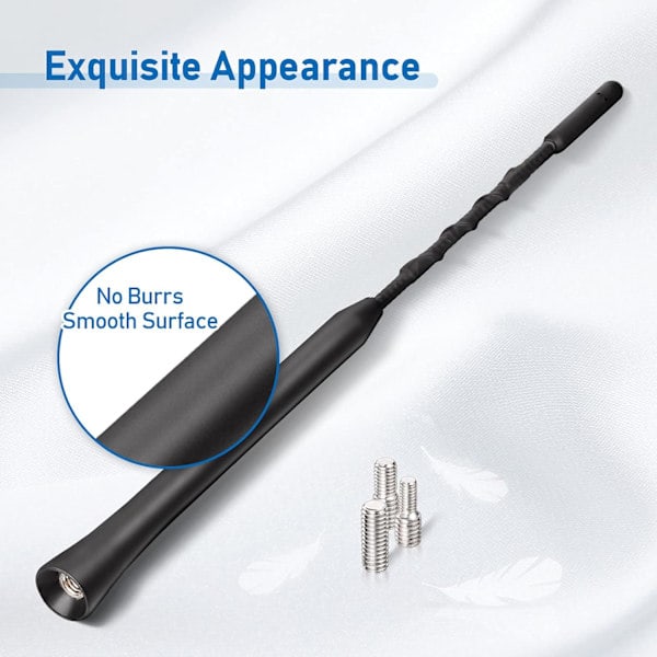 Bil FM Dab-antenne Bilradioantenne Takantenne 23cm