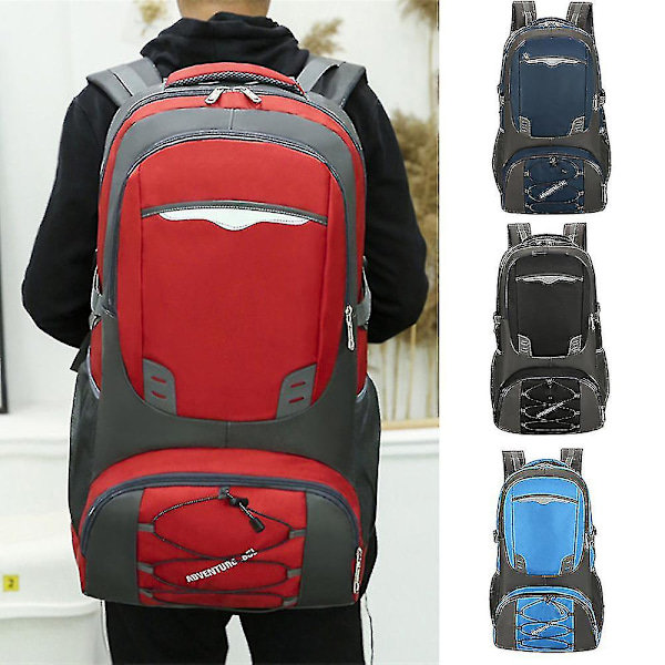 Rese Vandringsryggsäck Laptop Hållbar Ryggsäck Justerbara Remmar Business Väskor_b Sky Blue 60 L