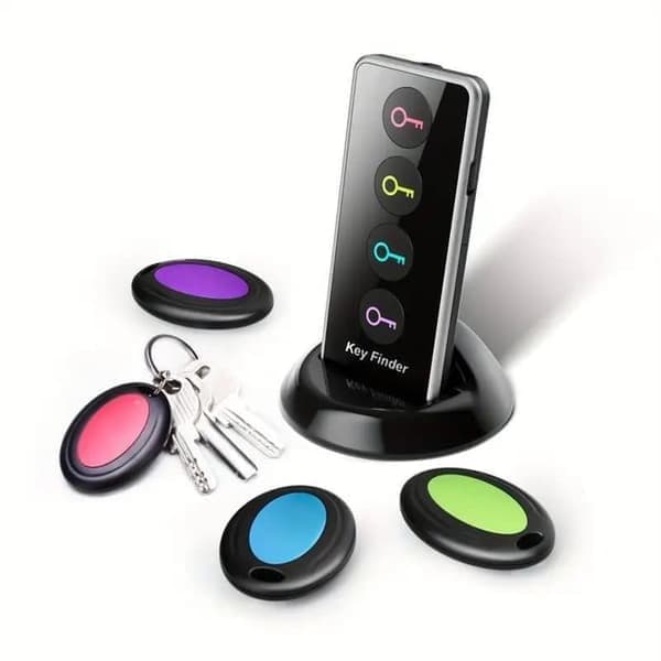 Wireless Key Finder with LED, Locator for Keys, Phone, Wallet, Remote Control