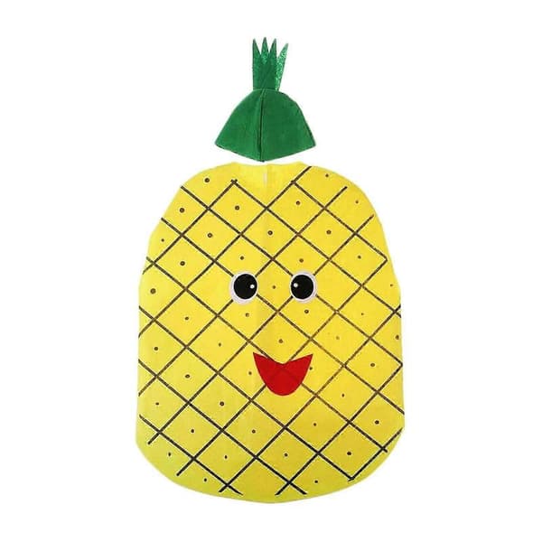Sød Cosplay Kjole til Kvinder til Rollespilsfester og Kostumetilbehør til Voksne Pineapple