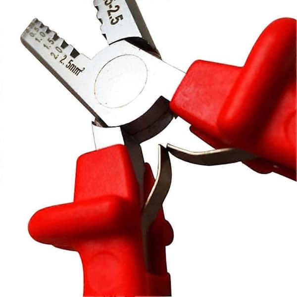 Small Electrical Cables Wire End Sleeves Steel Crimping Tool Crimping Pliers Hand Tool