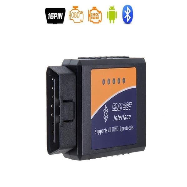 Felkodsläsare OBD2 ELM327 Bildiagnostik med Bluetooth - Perfekt black