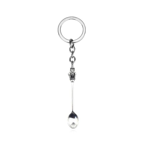 2 stk. ske nøglering charms - Perfekt