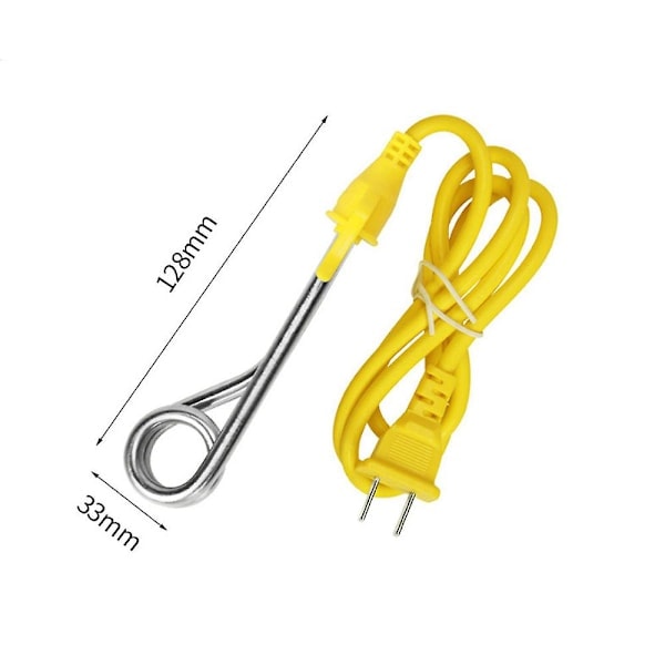 220 V 600 W upotuslämmitin, matkaupotuslämmitin, mini kannettava upotuslämmitin matkasetti kuuma vesi idea