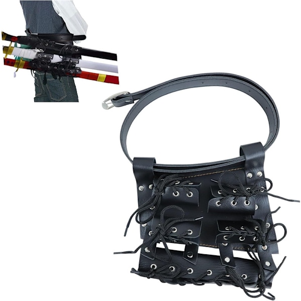 Retro Medeltida Svärdbälte Hölster för Sabel, Zoro, Katana, Dolk, Svärd Kostymtillbehör för Svärd Cosplay Rekvisita