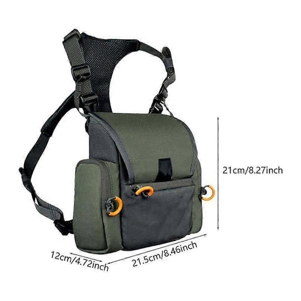 Kikkertsele Brystveske Multi Lomme Multifunksjonell Bærbar Bino Veske Gave