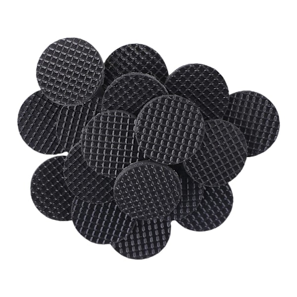 Gitarrplektrum Anti-Slip Pads Set Svart Dubbelhäftande