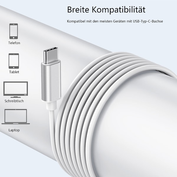 USB-C kuulokkeet Samsung Galaxy S22 Ultra S21 FE S20 A53:lle, USB-C kuulokkeet mikrofonilla, In-ear langalliset kuulokkeet, USB Type C -kuulokkeet