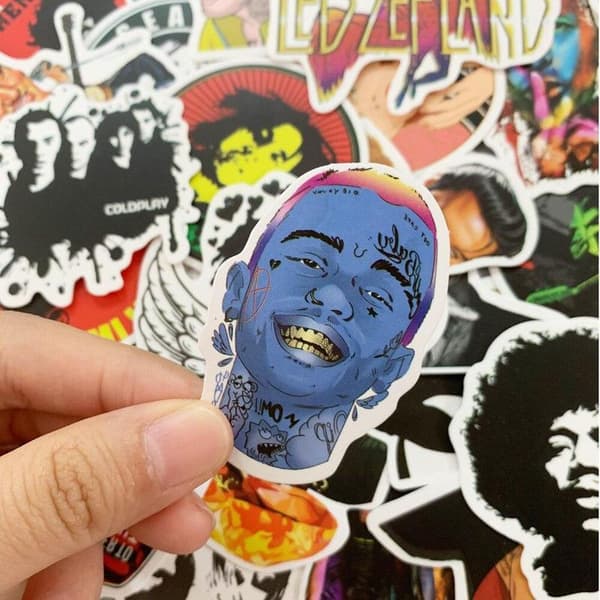 Sticker Pack - Rock multifärg multicolor