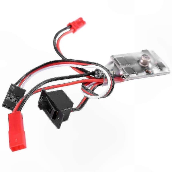 10A børstet ESC motorhastighetskontroller for 1/16 1/18 1/24 RC-kjøretøy uten brems QHHJV