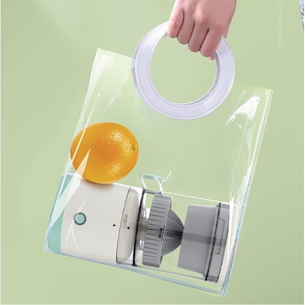 Bärbar automatisk elektrisk juicepress 1500mAh uppladdningsbart batteri U
