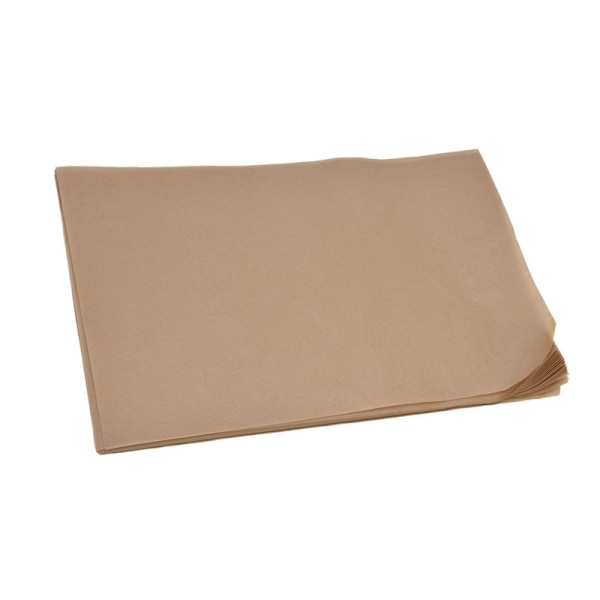 Bage Silikoneolie Papir Grill NonStick Bagepapir til Madlavning Stege Grillstativ (Naturfarve 20x30cm) 0.6