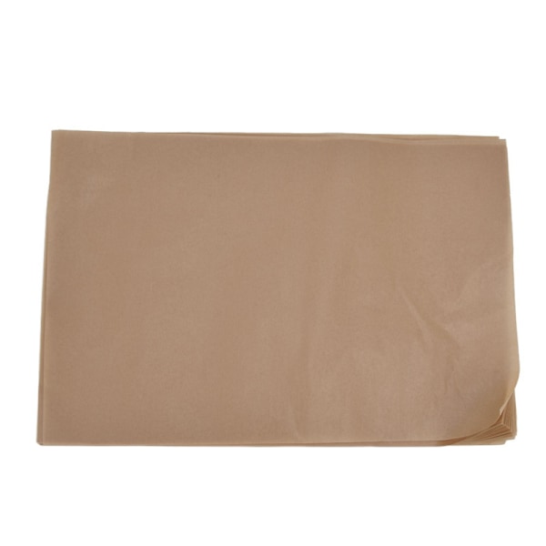 Bage Silikoneolie Papir Grill NonStick Bagepapir til Madlavning Stege Grillstativ (Naturfarve 20x30cm) 0.6