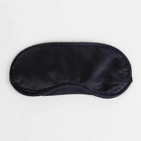 12-pakning blendingsøyemaske, myk polyester med elastisk stropp, komfortabel for avslappet søvn, reise, kontor