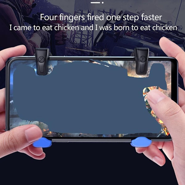 Mobilspelskontroll Spelfingrar Känslig Kontroller Joysticks Triggerknappar Hjälpmedel För Pubg/För Call Of Duty