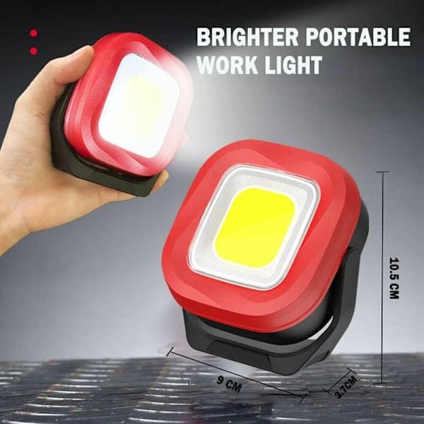 Rechargeable LED work light with magnet and USB, inspection lamp