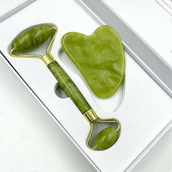 Gua Sha -hierontasarja, edistyksellinen, vihreä