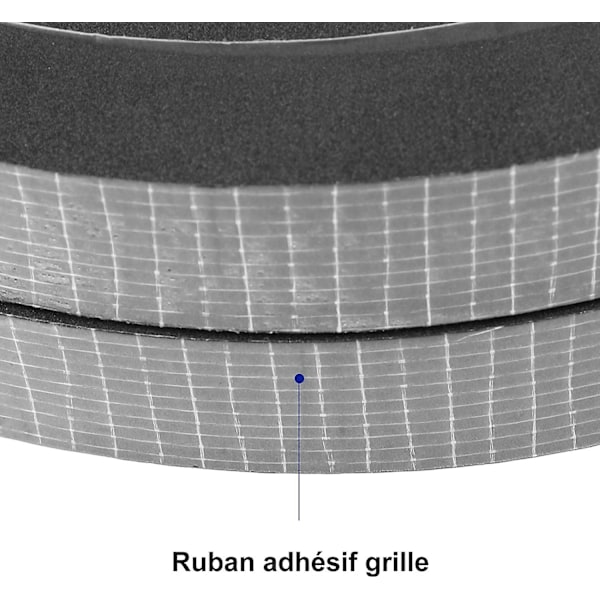 Skumgummipakningstrimmel 2 ruller 25mm(b) X20mm(h) X4m(l) Tætning Vejrbestandig Stødsikker Antisammenstød Møbler