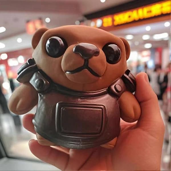 Valorant Tactical Bear - Puristus, Dekompressio, 11cm Silent version 1pcs