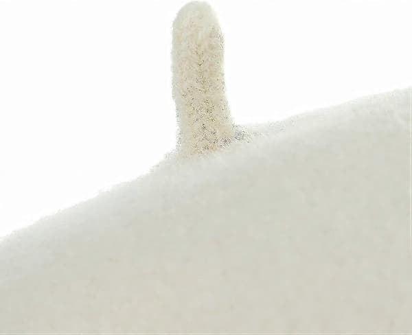Barn jenter fransk beret lue kunstner lue ensfarget varm lue vinter høst white