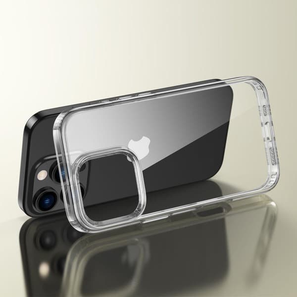 Tech-Protect iPhone 16 Pro Deksel FlexAir Hybrid Transparent 80