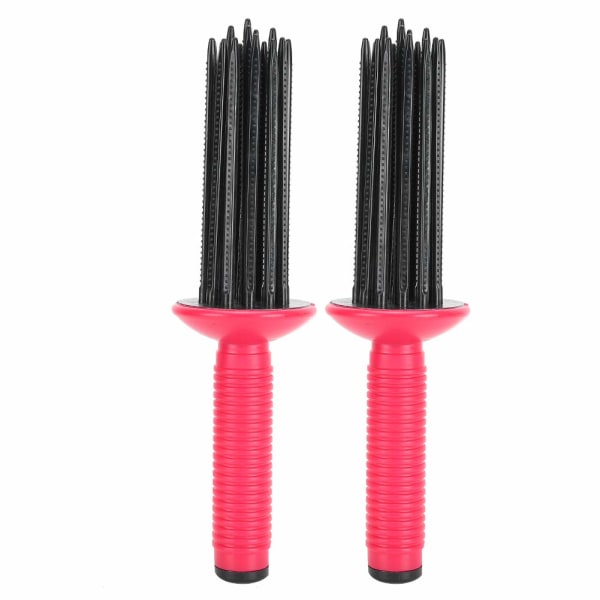 Curly Hair Styler Tool, Fluffy Curling Roll Comb Anti Slip