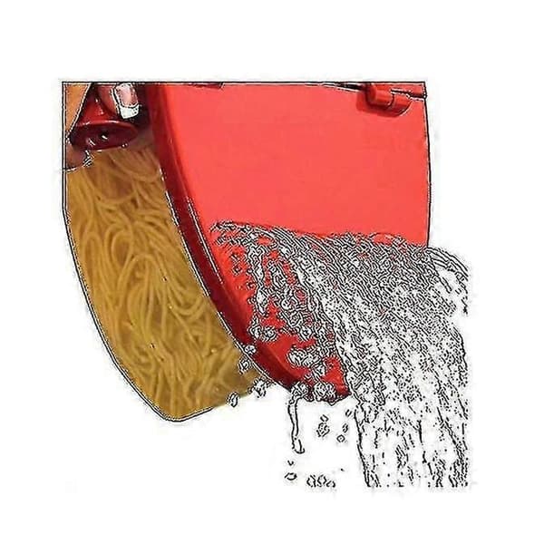 Mikrovågsugn Nudel Pasta Låda, Transparent Plast, 1 st