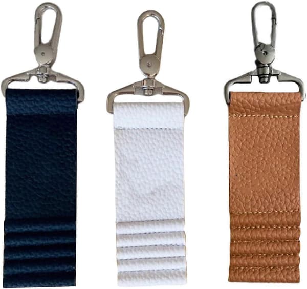 Læder Golf Tee Holder med Klips, Holdbart PU Design til Bælte, Organiseret Tee Opbevaring til Mænd og Kvinder