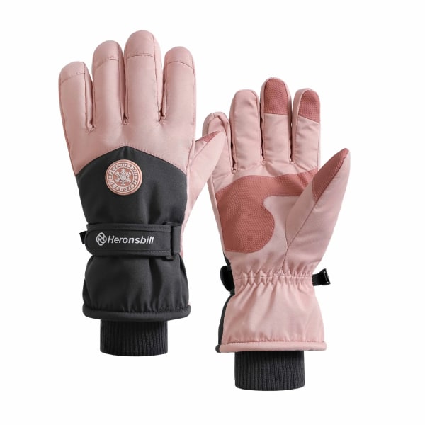 Lady Skiing Gloves Men Thick Snowboard Sports Cycling Outdoor Waterproof Motorcycle Touch Screen Windproof Warm Gloves