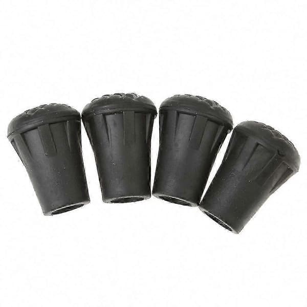 Ersättning för vandringsstavsspetsar - 4-pack gummispetsar för vandringsstavar (3cm)