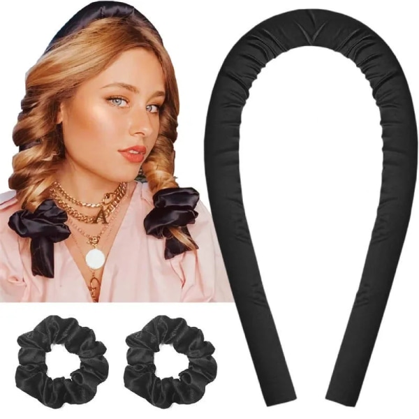 heatless hair headband roller hair curler Headband Lazy Curler Rod Heatless Hair Curling hair accessories