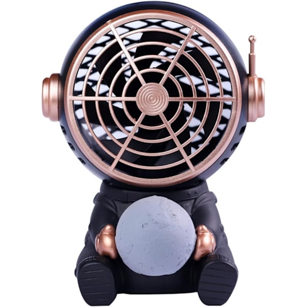 electric fan astronaut table fans small electric fan table fan portable desk fan USB office plastic