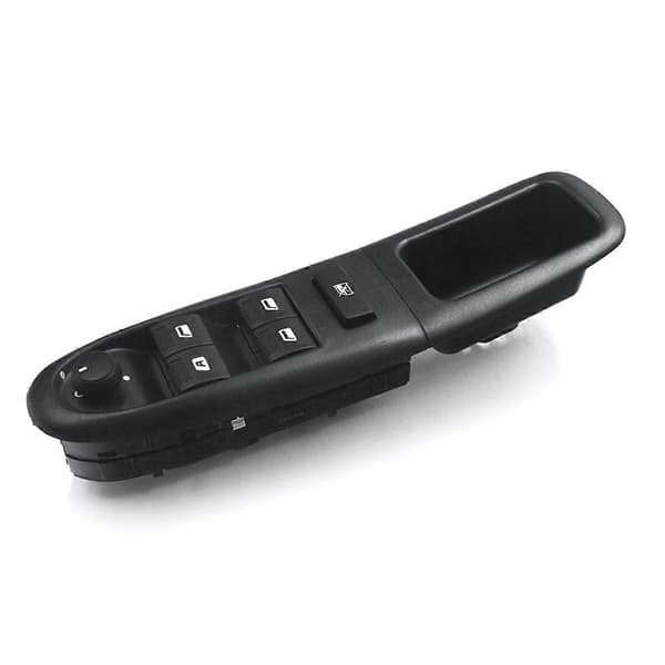Elektrisk vinduskontrollbryter for førersiden foran til Peugeot 406 Black