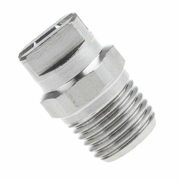 10-pack 1/8\" Platt Spraymunstycksspets med Enkel Installation Bricka Fläktmönster