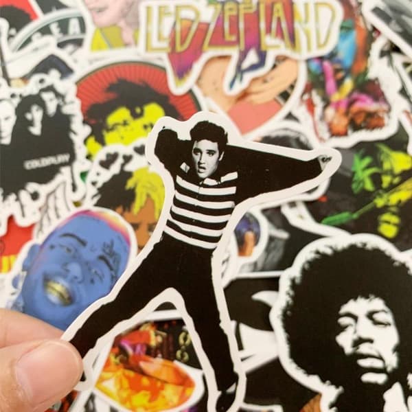 Sticker Pack - Rock multifärg multicolor