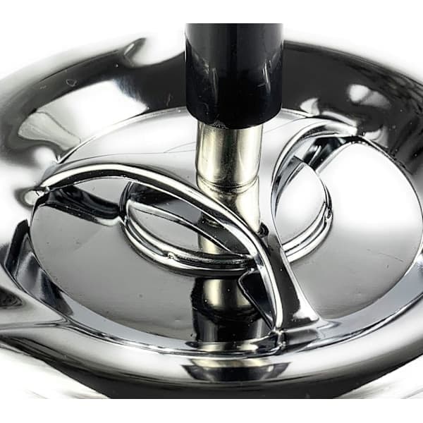 Extra Large Ashtray with Spinning Function | Premium Windproof Outdoor Ashtray | Deep Bottom | Easy to Empty