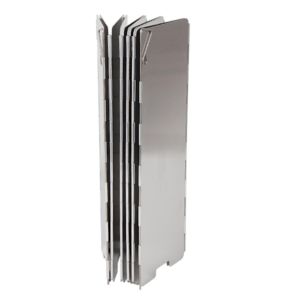10 plattor aluminium vindskydd hopfällbart vindskydd spis vindskydd
