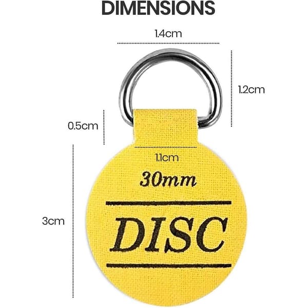30 mm selvklebende tallerkenhenger