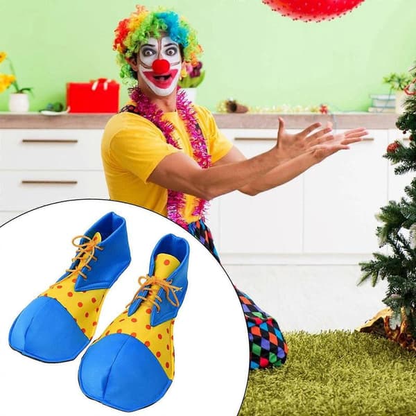 Klovnesko Regnbuesko Karneval Unisex Voksne Julefrokost Dekorationer E