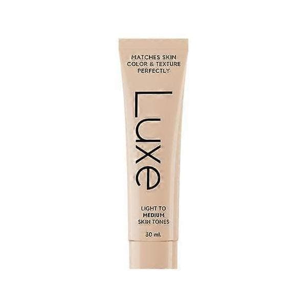Luxury Research farveskiftende foundation make-up matcher perfekt hudfarve og tekstur 30ml (farve medium)
