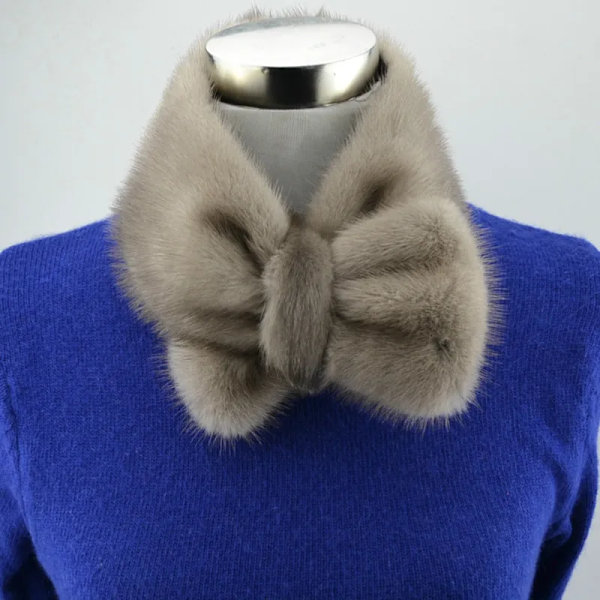 Colorful fur collar outlet
