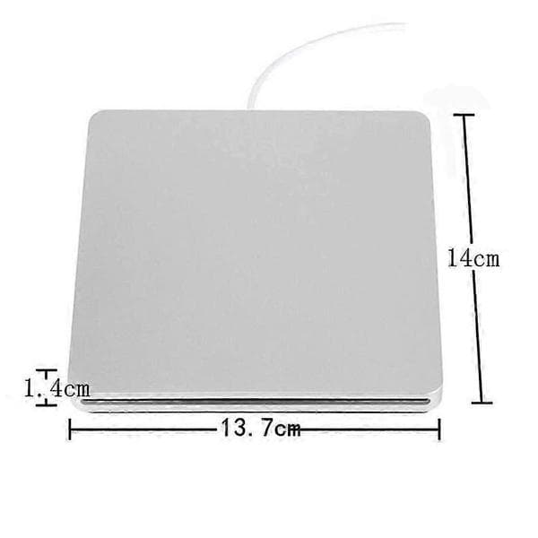 2025 Ultratunn USB Typ C Extern DVD CD-enhet - Bärbar SuperDrive för MacBook Air Pro iMac