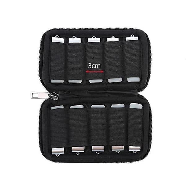 Flash Drive etui USB etui USB holder opbevaringstaske til USB-hukommelse Elektronisk tilbehør Organizer til USB-hukommelse, USB etui, thum