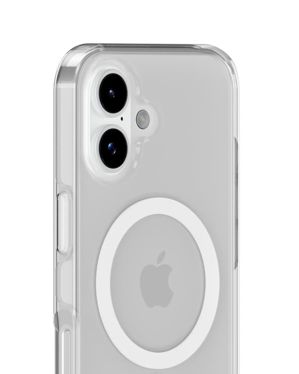 holdit iPhone 17 MagSafe -puhelinkuori, valkoinen/läpinäkyvä 69