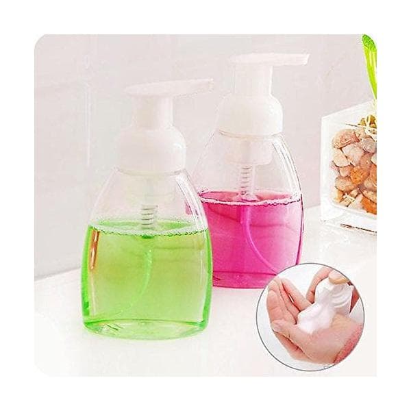 2 kpl vaahtoava saippuapumppupullo 250 ml (8,5 Oz)